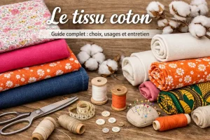 Le tissu coton : guide complet pour bien le choisir (uni ou imprimé), l’utiliser et l’entretenir