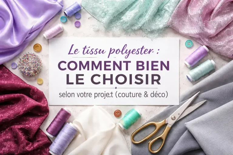Le tissu polyester : comment bien le choisir selon votre projet (couture & déco)