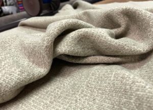Laine coton beige naturel