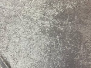 Panne de velours blanche 21.90m