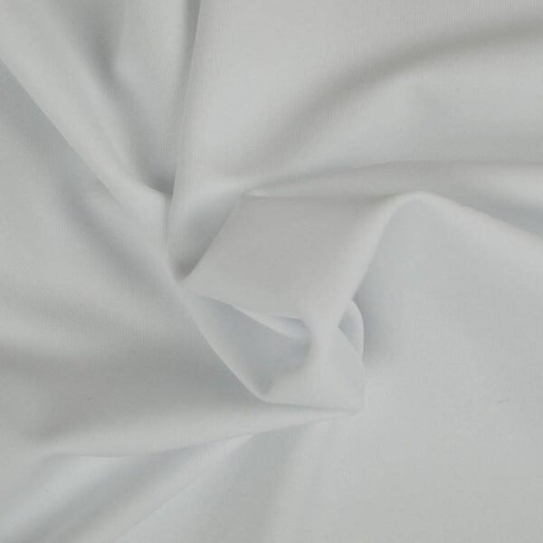 lycra mat blanc