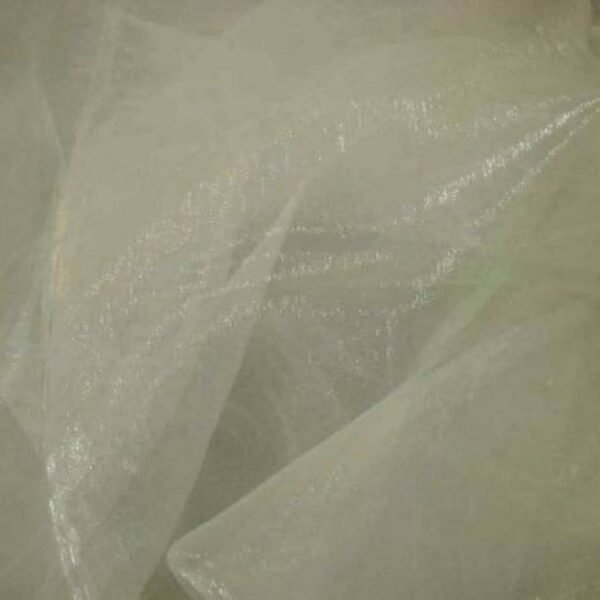 Organza blanc cassé