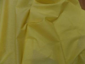 Popeline coton jaune clair