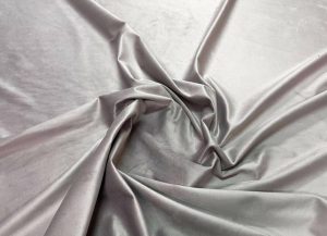 Velours de polyester gris/rose