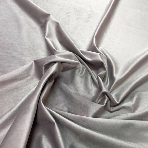 Velours de polyester gris/rose