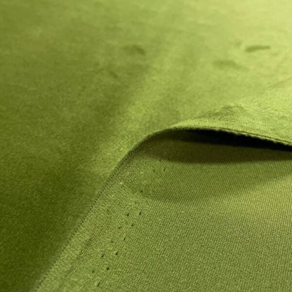 Velours de polyester vert clair