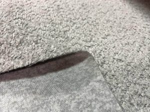 Bouclette Velours grise