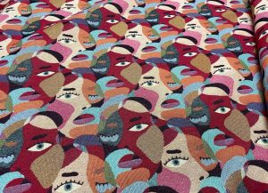 Jacquard Ameublement motif Picasso