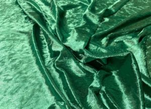 Panne de velours verte