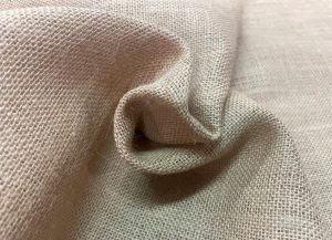 COUPON 1.9m Tissu toile de jute