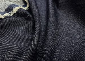 jean lycra bleu chiné en 1.70 m de large