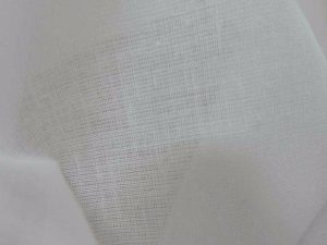 Voile de coton blanc 100%