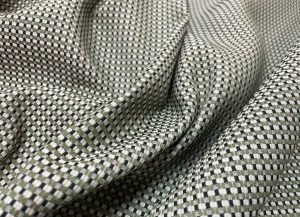 Jacquard petit carreaux kaki