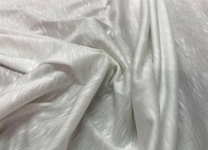 Jersey chiné blanc cassé
