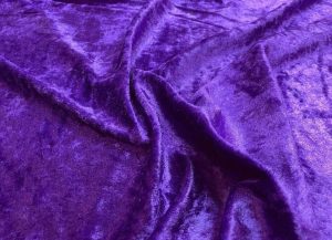 Panne de velours violet