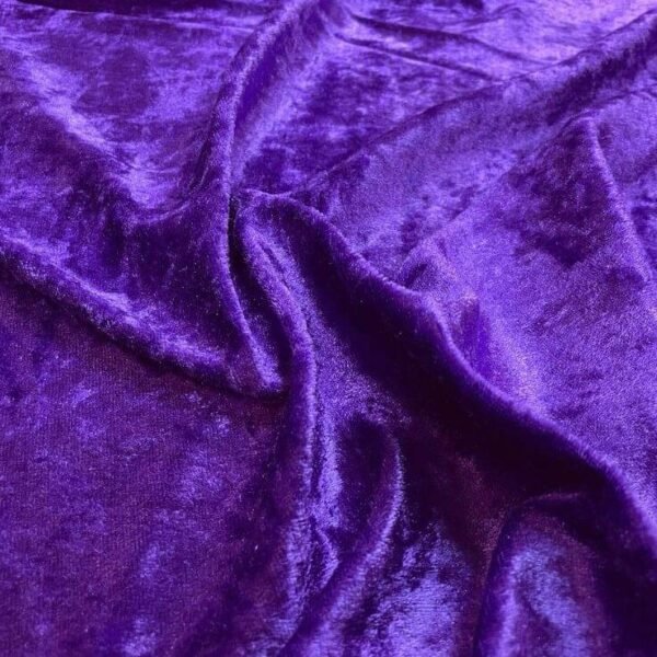 Panne de velours violet