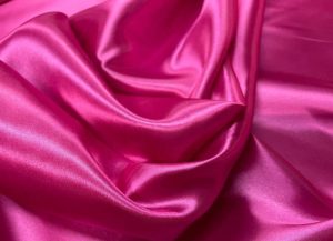 Satin polyester rose fuchsia
