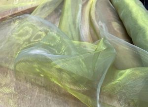 Organza vert jaune 50m