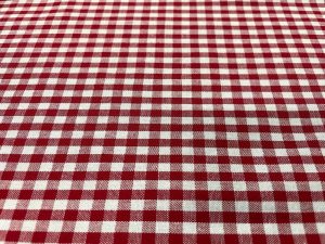 Vichy petit carreaux rouge et blanc