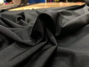 lycra noir satiné
