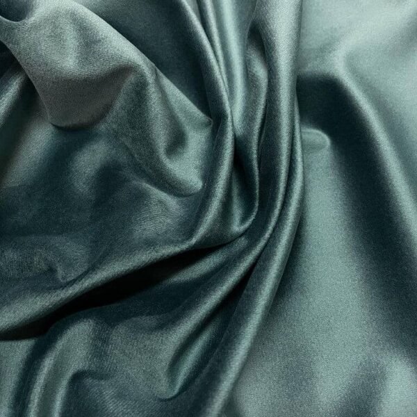 Velours de polyester vert