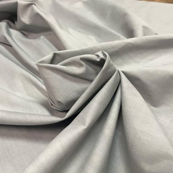 40m Coton polyester gris clair