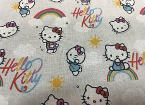 Coton imprimé Hello Kitty