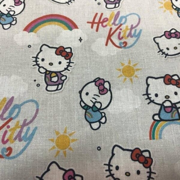 Coton imprimé Hello Kitty