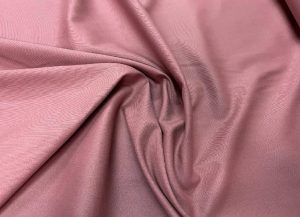 20m Gabardine coton lycra rose