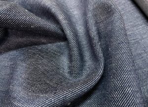 2.45m Jean de lin 1.55m de large