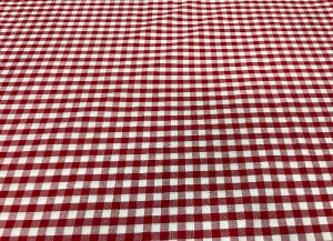 Vichy moyen carreaux rouge et blanc