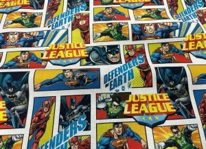 popeline imprimé DC Comics