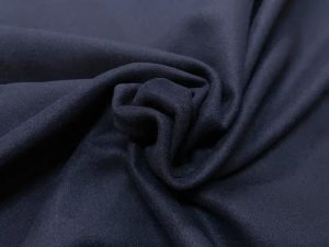 Tissu caban bleu marine