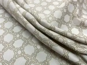 Bâche de Store Jacquard Beige Clair Blanc en 1.60L