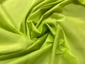 Voile de coton vert anis en 1.40L