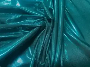 30m lycra turquoise lamé en 1.55L