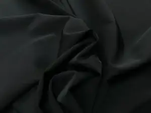 sergé bi-stretch noir en 1.40L