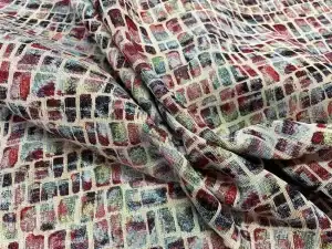 Jacquard motif girafe en 1.40L