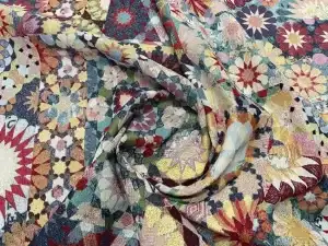 Jacquard motif mosaïque en 1.40L