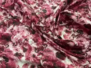 Satin bordeaux façonné en 1.50L