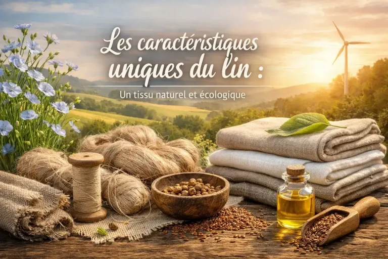 Les caractéristiques uniques du lin : un tissu naturel et écologique