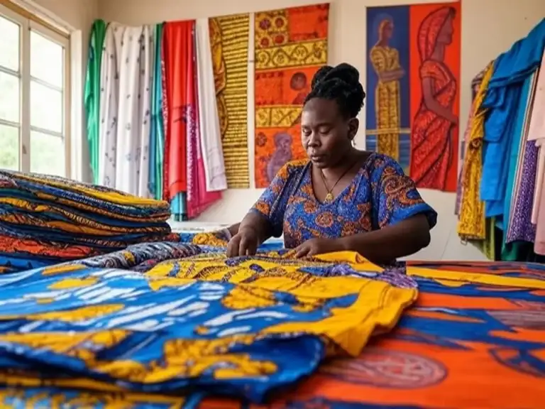 Les Différents Tissus Africains et Comment les Utiliser en Couture