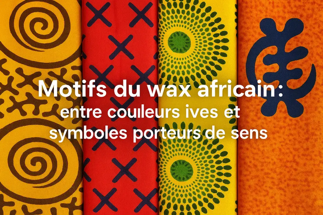 Motifs du wax africain : découvrez leur signification et leur symbolique 12 Motifs du wax africain entre couleurs vives et symboles porteurs de sens01