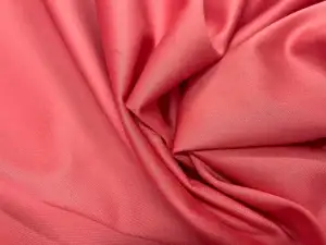 Satin coton élasthanne rose corail en 1.50L