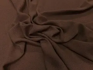Crêpe marron chiné en 1.45L