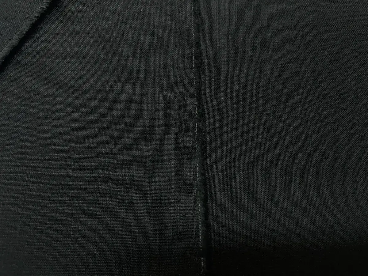 Tissu lin noir couture