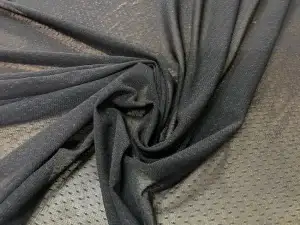 lycra résille plumetis noir en 1.45L