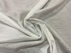 taffetas plissé blanc en 1.40L