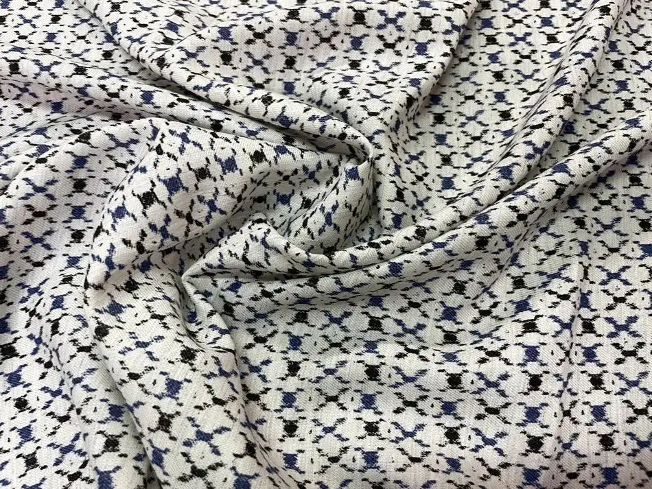 viscose imprimée élégante pour robe grande taille