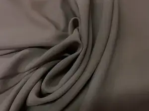 Crêpe Georgette taupe en 1.50L